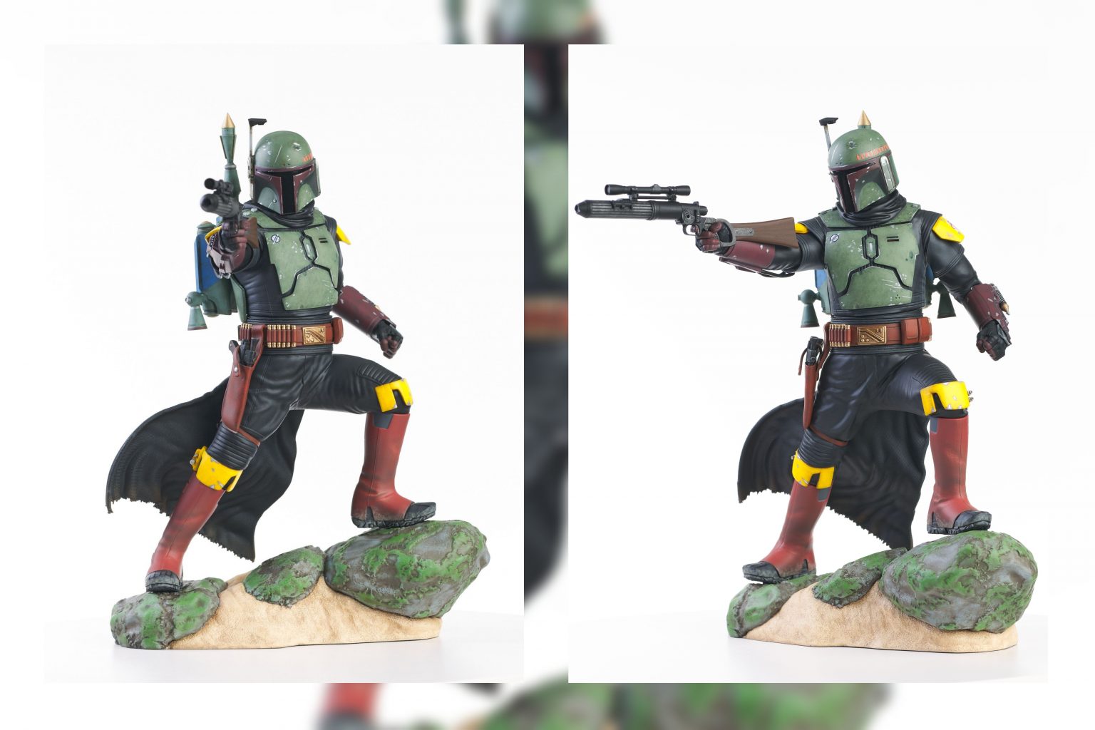 The Mandalorian Boba Fett Gallery Diorama By Diamond Select Toys