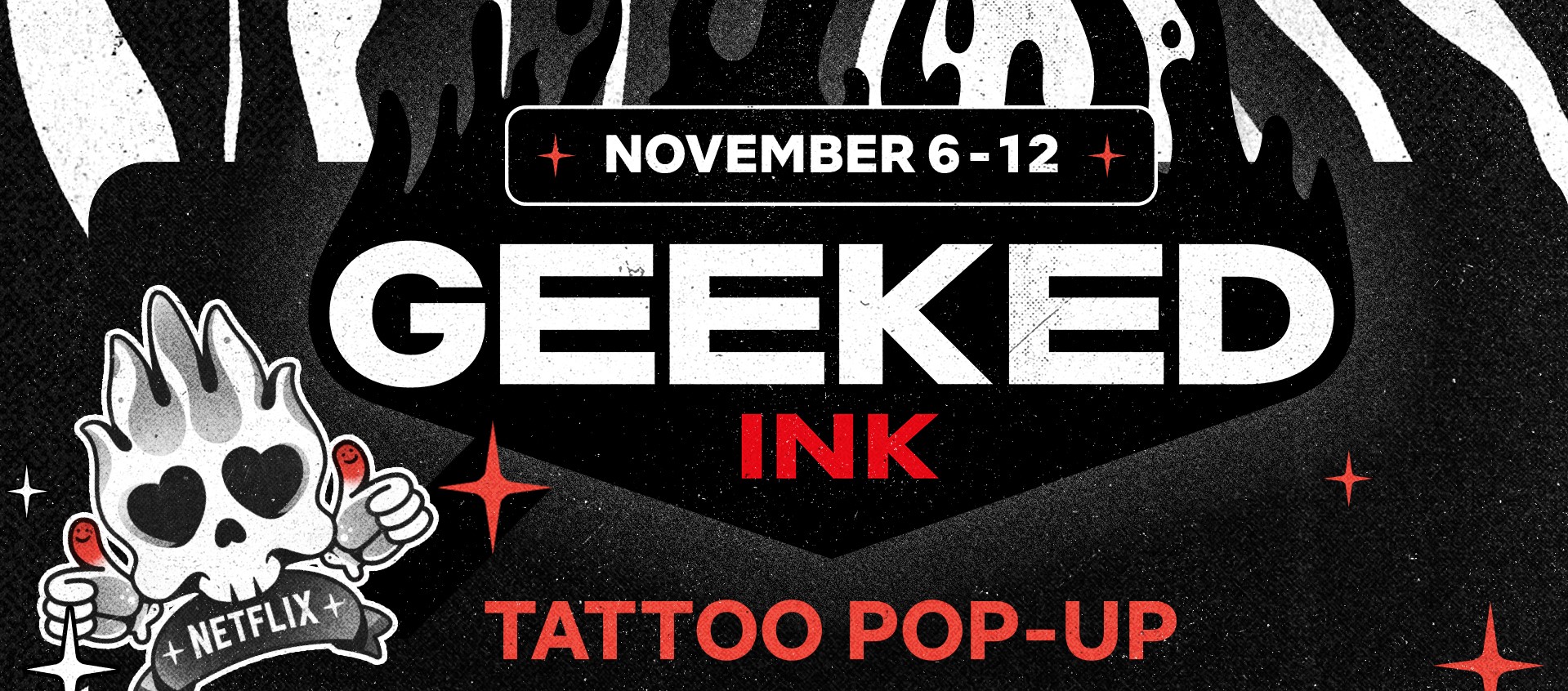 Netflix Is Offering Free Real Tattoos During Geeked Week Nov