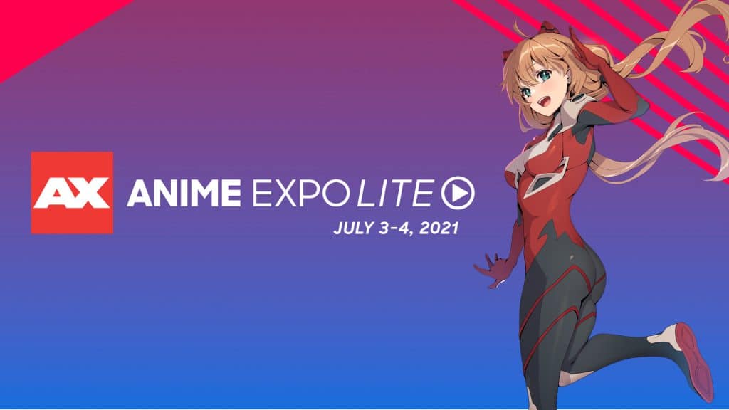 Anime Expo Lite 2021 press release header.