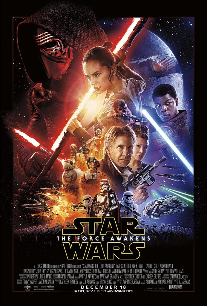 Star Wars: The Force Awakens poster.