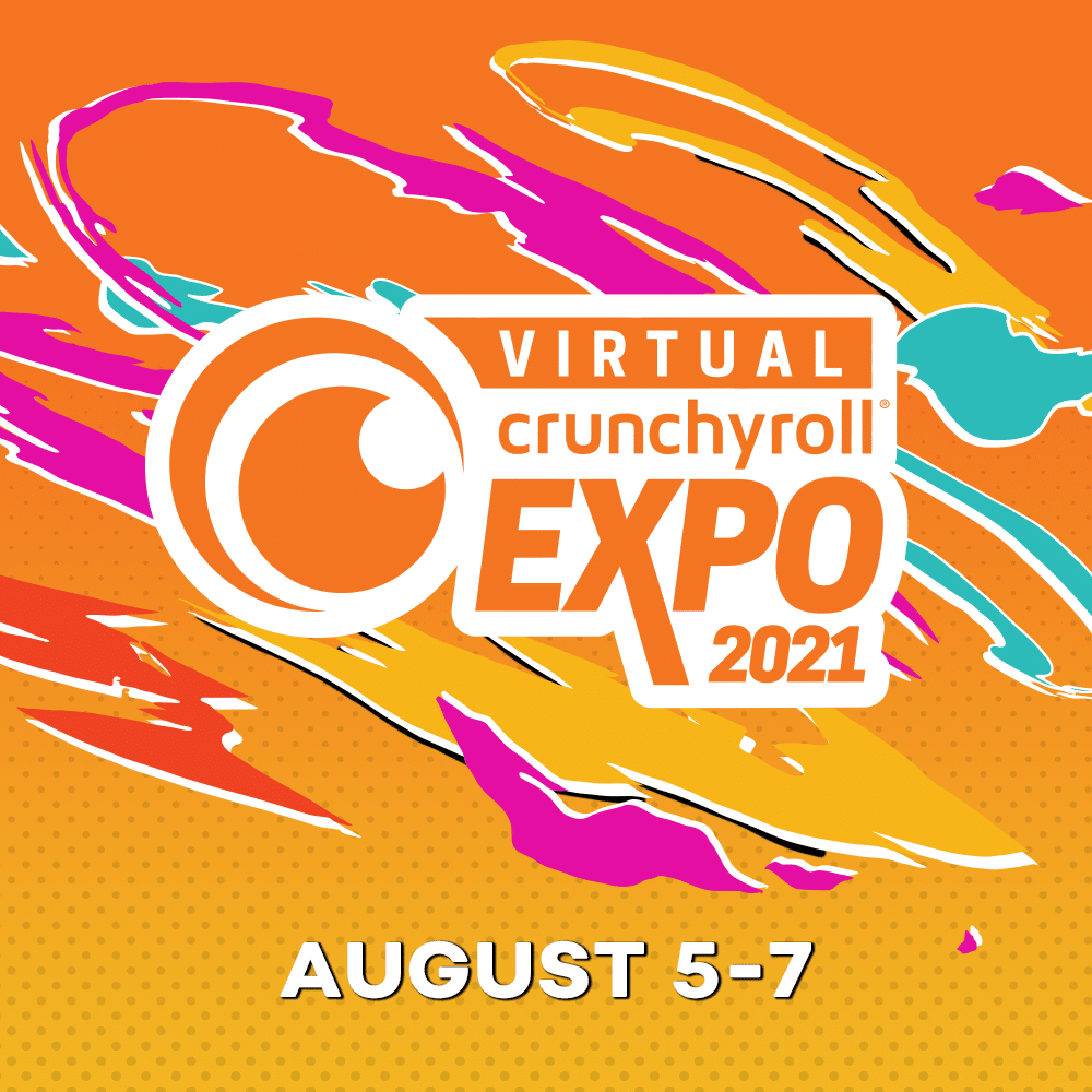 Virtual Crunchyroll Expo 2021 poster.
