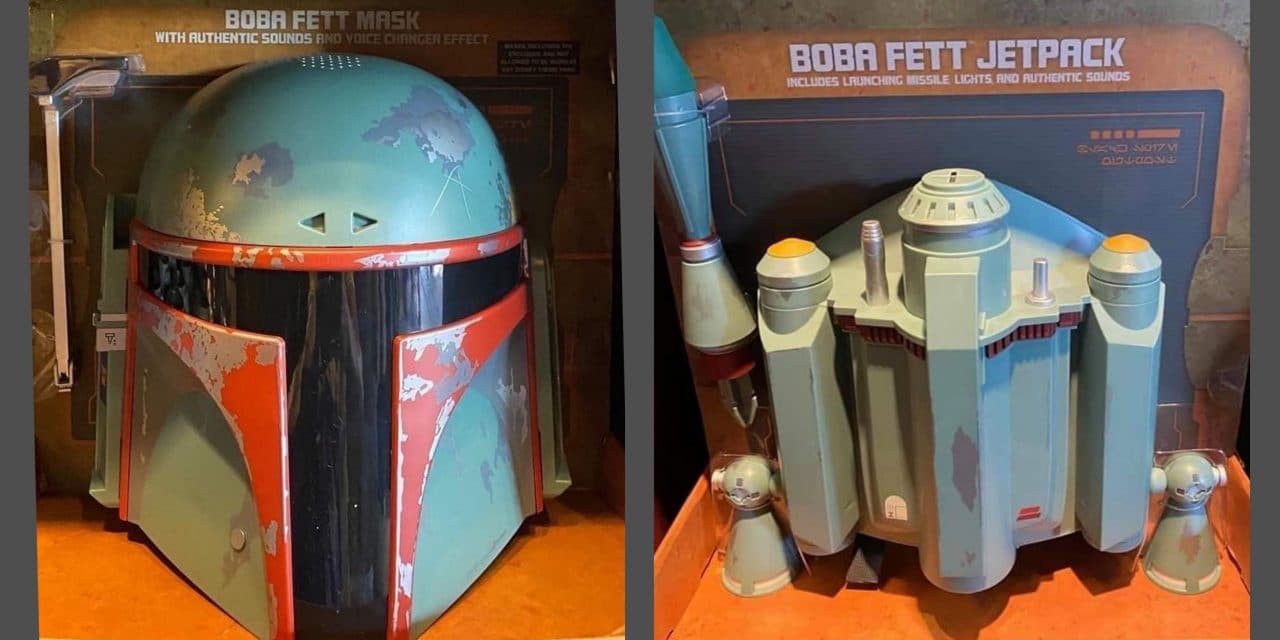New Boba Fett Mask And Jetpack Found At Galaxy’s Edge
