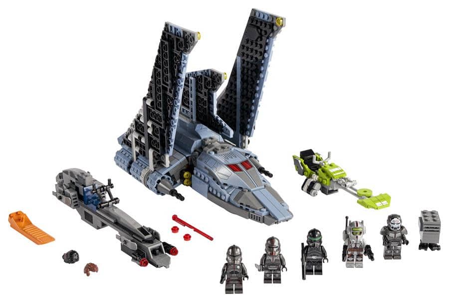 LEGO The Bad Batch Attack Shuttle