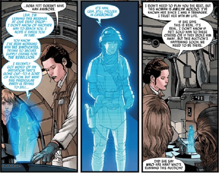Holdo; Star wars; marvel comics
