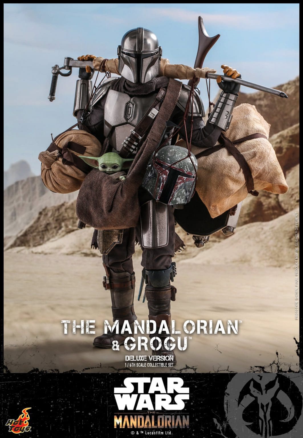 mandalorian robot toy