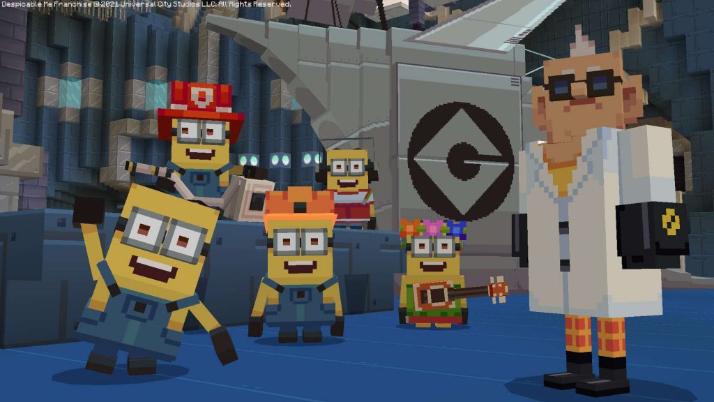 Another screenshot from Minions x Minecraft DLC.