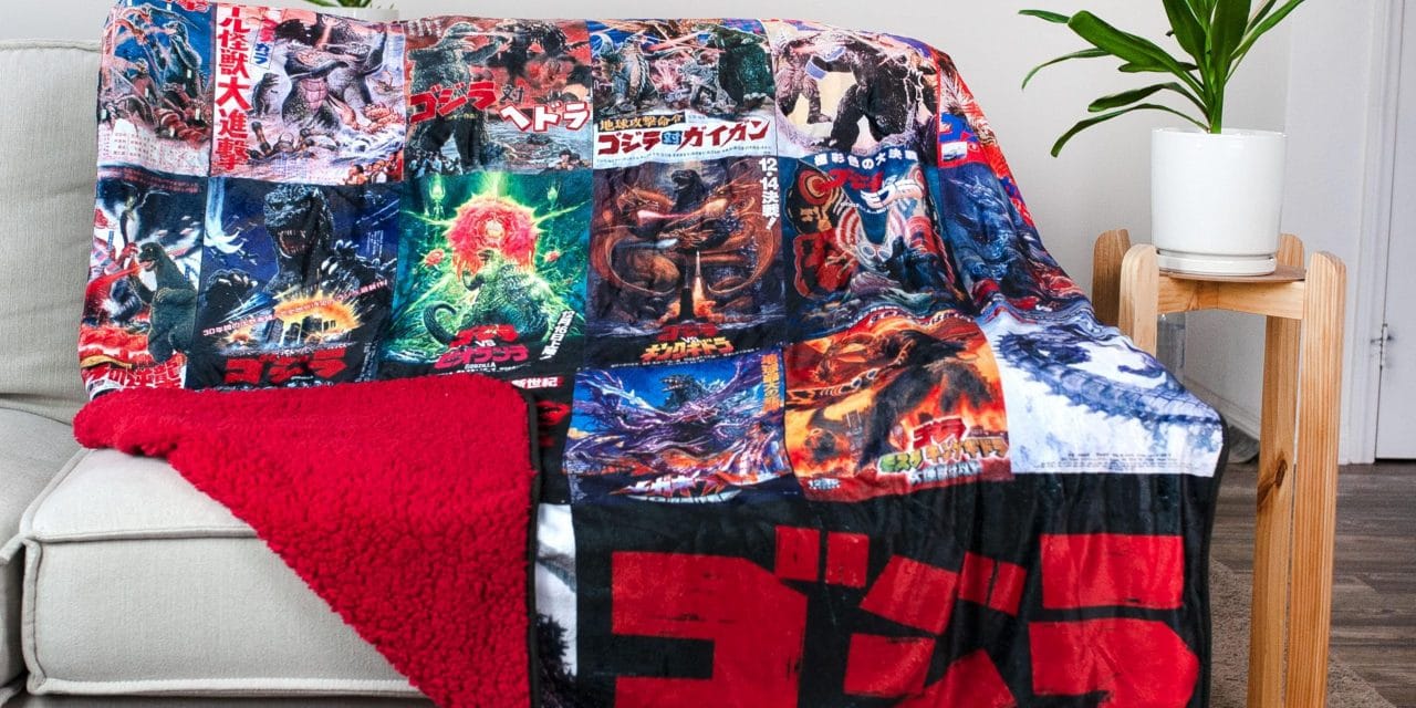 Toynk Exclusive: Godzilla Oversized Movie Poster Blanket
