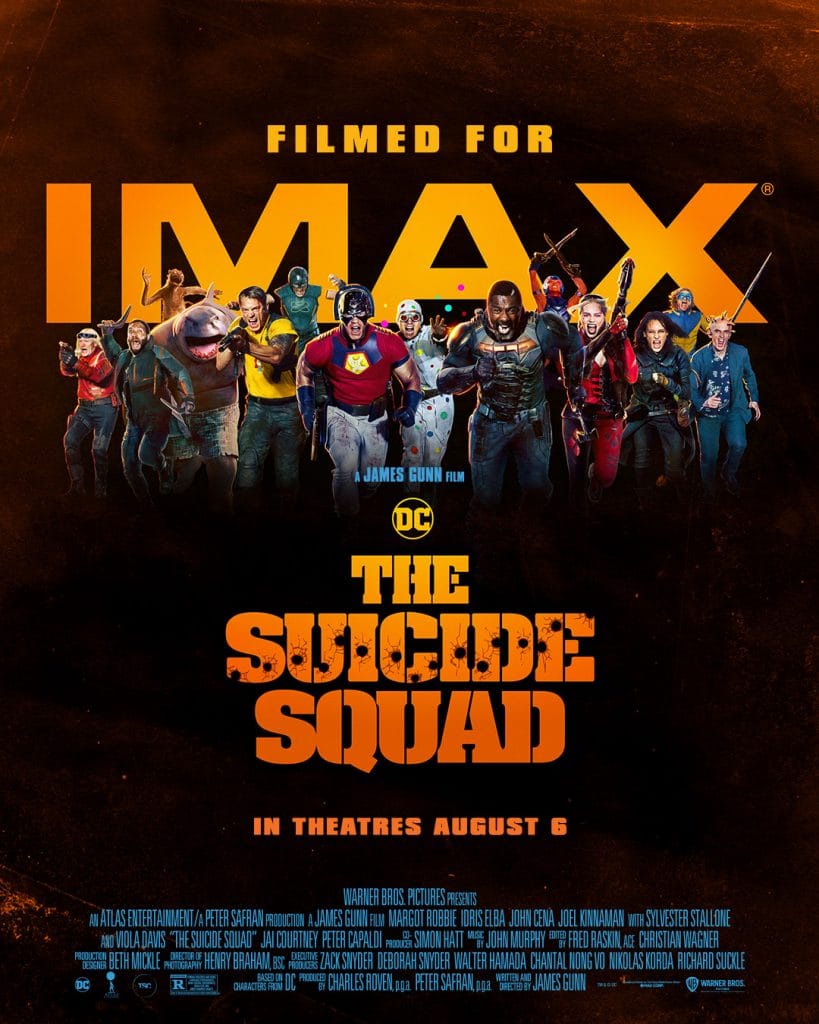 The Suicide Squad Shows Off New IMAX Poster Ahead Of Release