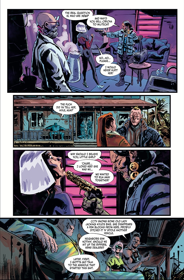 Cyberpunk 2077: You Have My Word #3 preview page 3.
