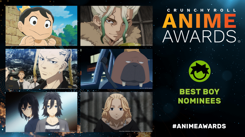 Crunchyroll Anime Awards: Best Boy Nominees