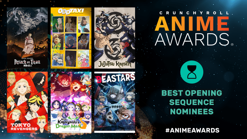 Crunchyroll Anime Awards: Best Opening Sequence Nominees
