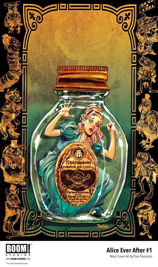 "Alice Ever After #1" main cover art.