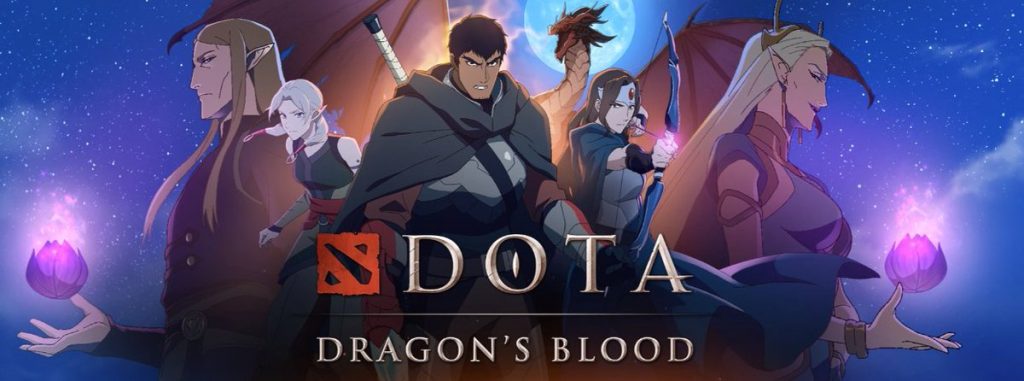 DOTA: Dragon's Blood Book 2 teaser art.