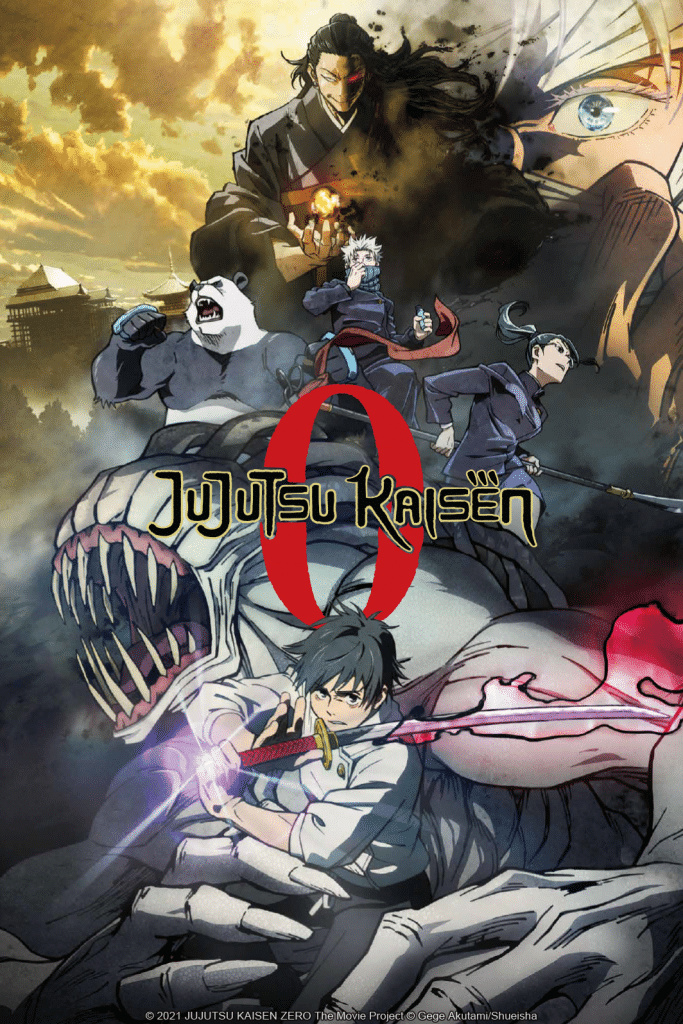 "Jujutsu Kaisen 0" theatrical poster.