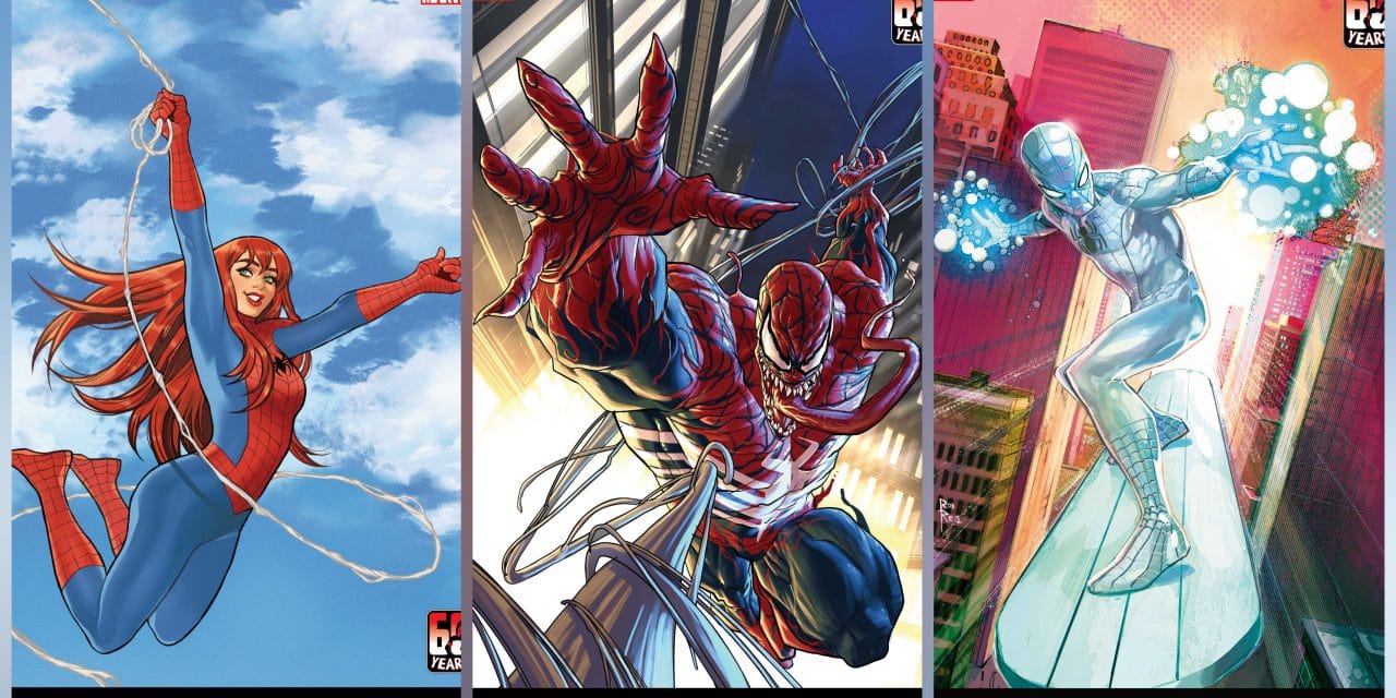 Marvel Heroes Get Webbed Up For Spider-Man’s 60th Anniversary