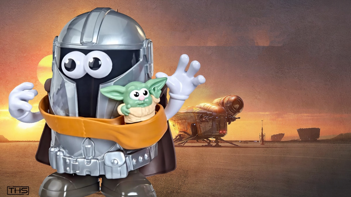 Potato Head The Yamdalorian and the Tot, Potato Head Toy for Kids Ages 2  and Up, Star Wars-Inspired Toy - Mr Potato Head