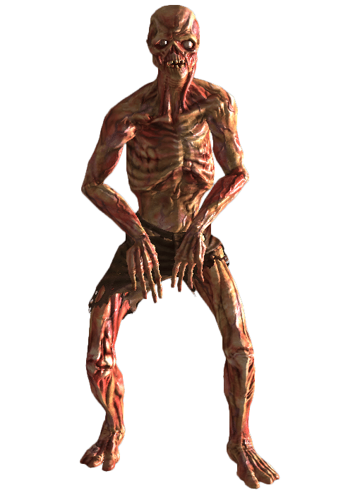 Feral ghoul from Fallout 3.