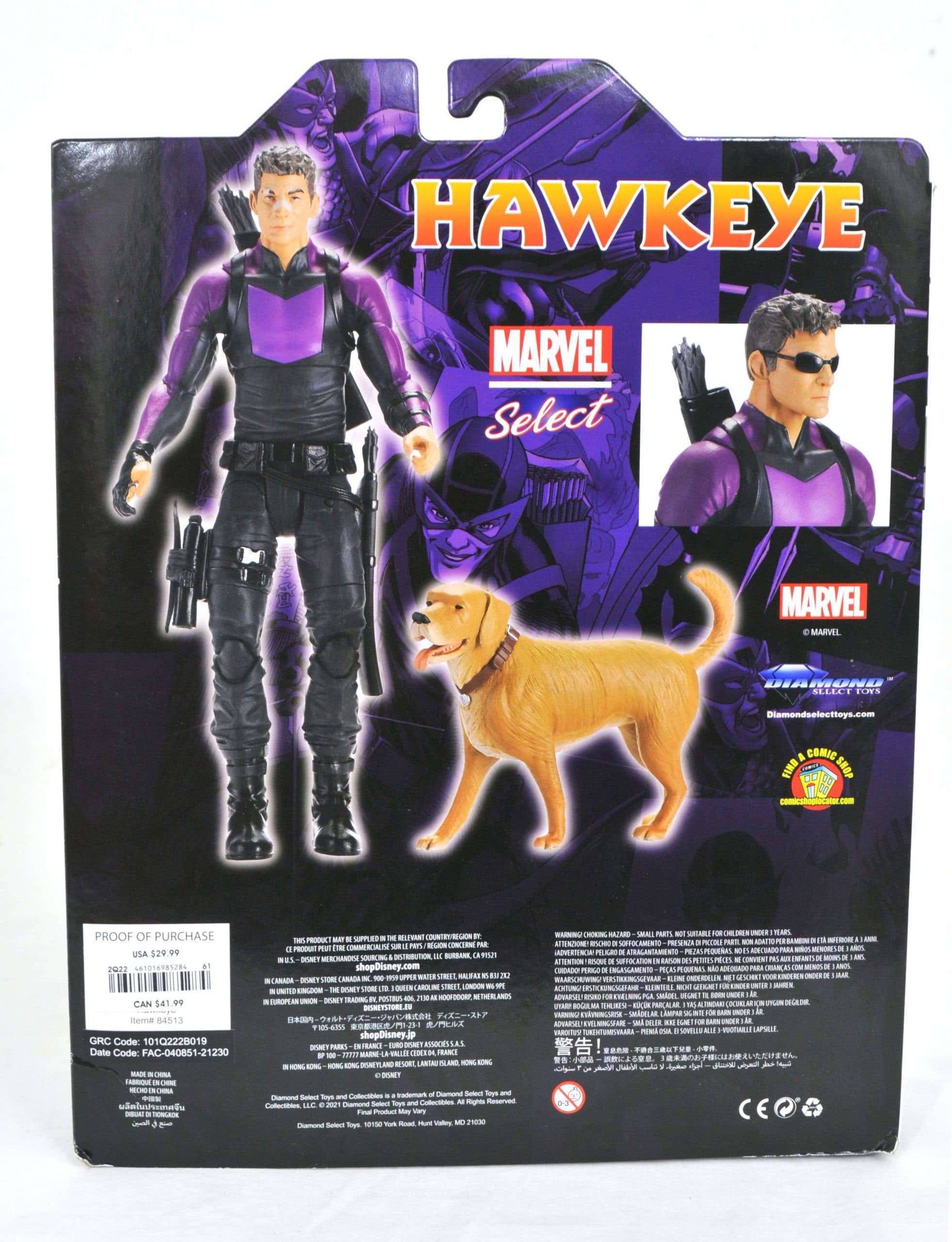 Marvel Select Hawkeye