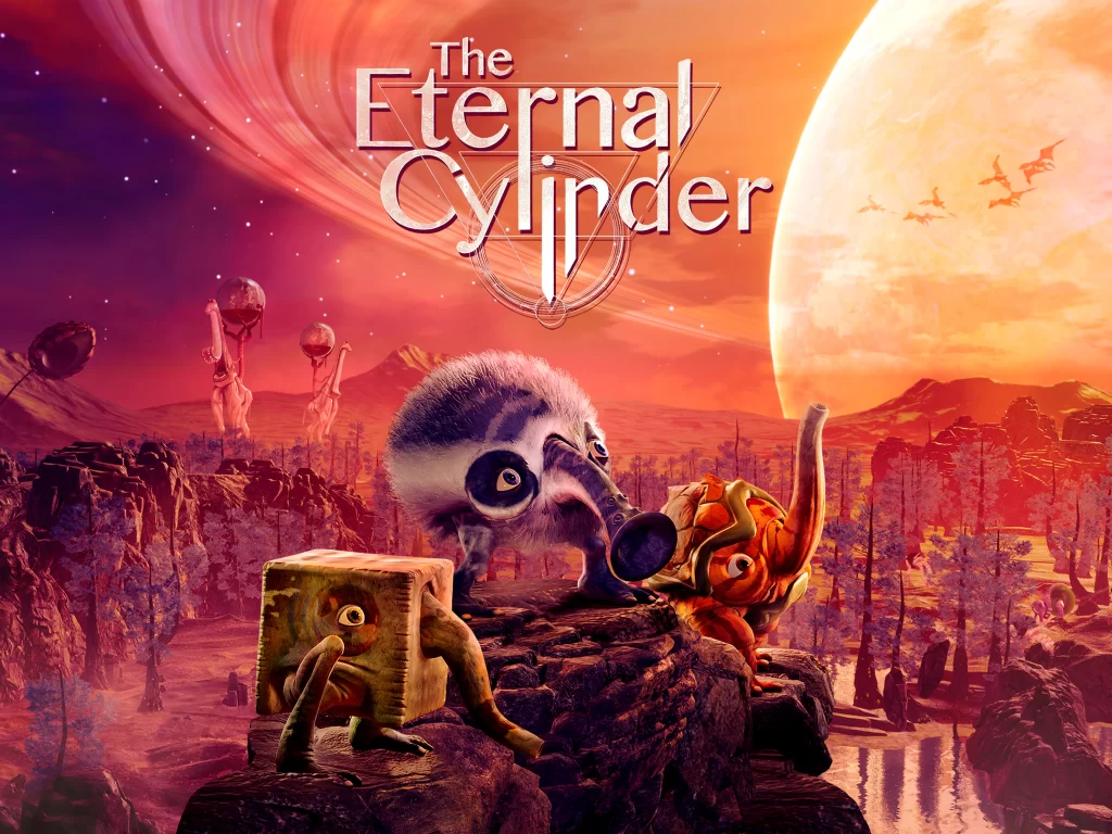 "The Eternal Cylinder" PlayStation Store key art.