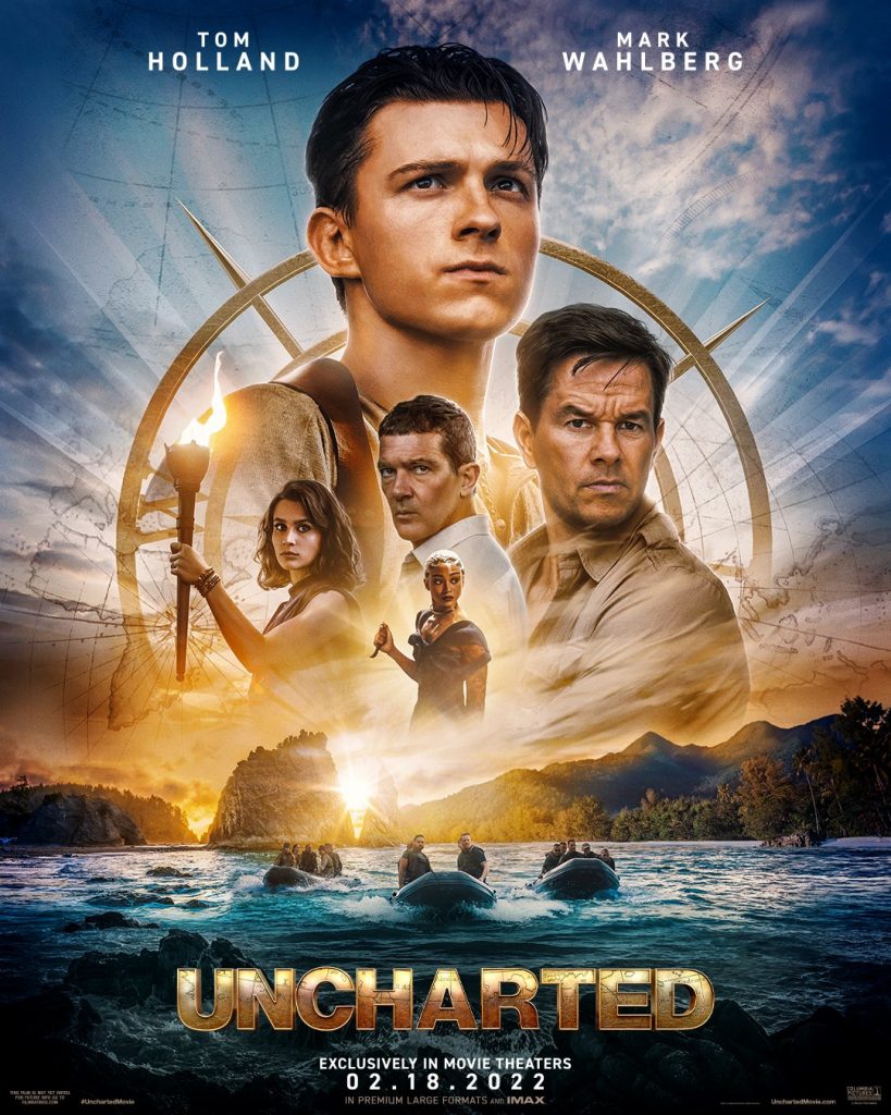 "Uncharted" theatrical poster.