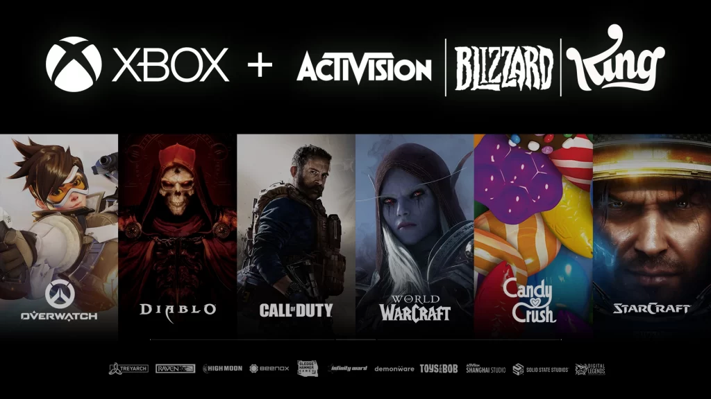 Microsoft-Activision Blizzard header.