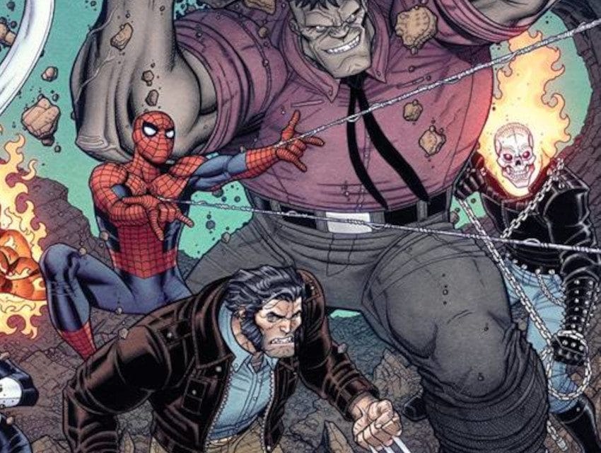 Marvel: Spider-Man, Wolverine, Hulk, And Ghost Rider Are Your New Fantastic Four