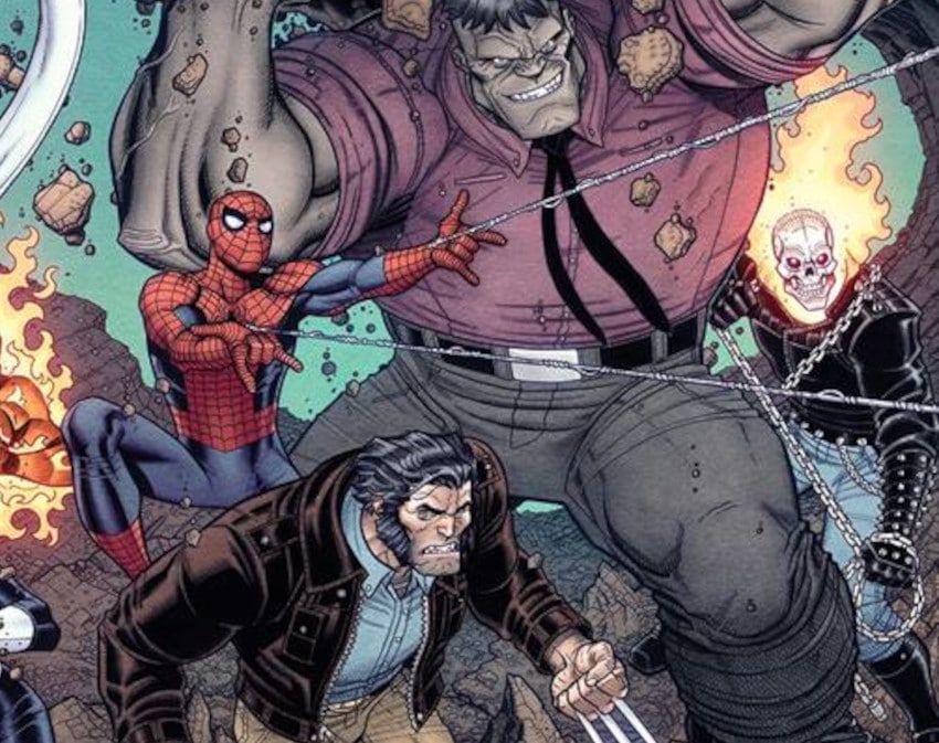 Marvel: Spider-Man, Wolverine, Hulk, And Ghost Rider Are Your New Fantastic  Four - That Hashtag Show