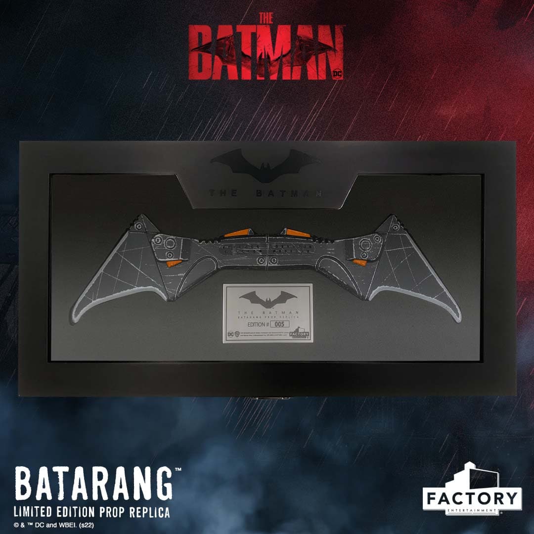Batarang Prop Replica Announced for 'The Batman' That Hashtag Show