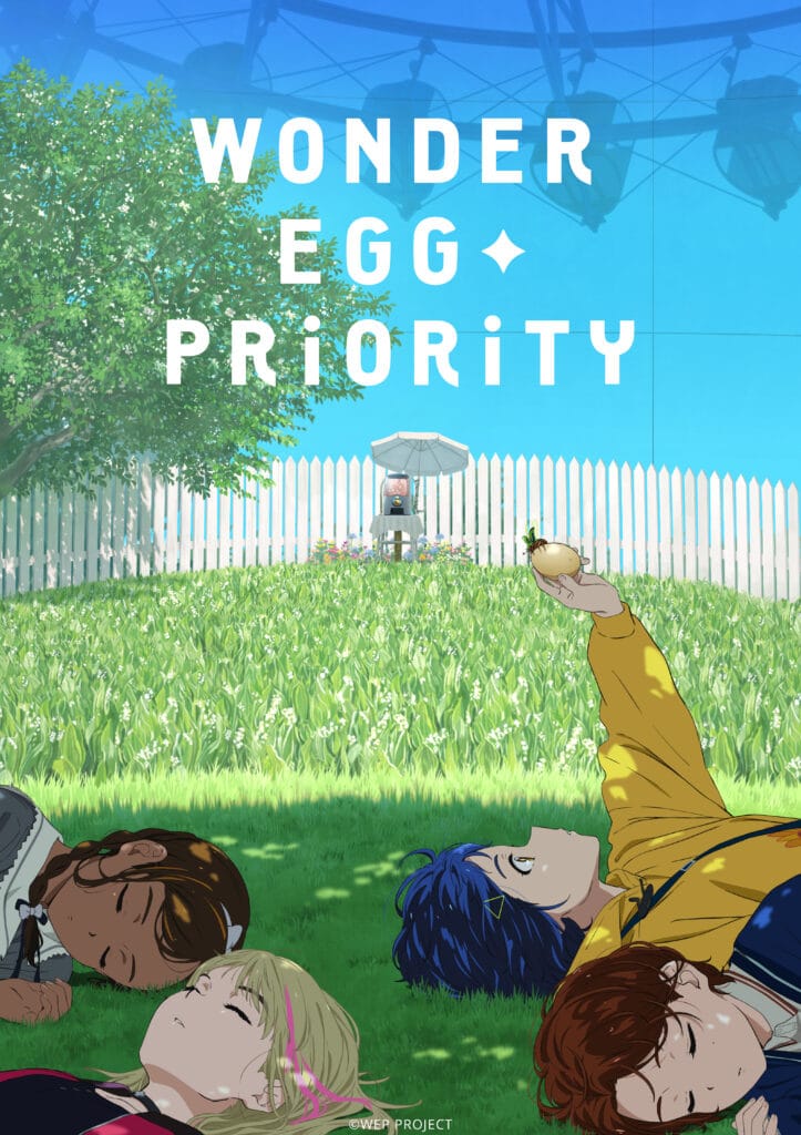"Wonder Egg Priority" key art.