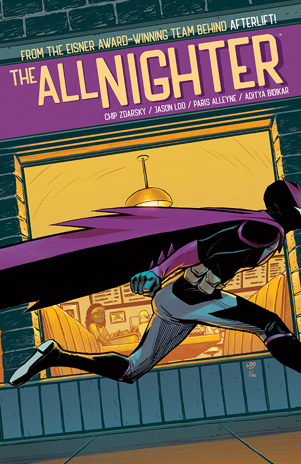 "The All-Nighter" TPB cover art.