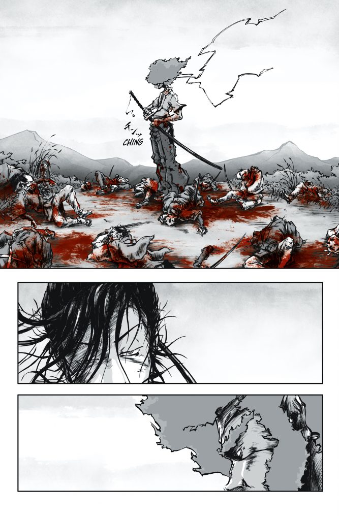 "Afro Samurai Vol. 1 "Director's Cut" Edition" preview page 2.