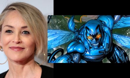 Sharon Stone Is Villainous In Blue Beetle Movie As Victoria Kord