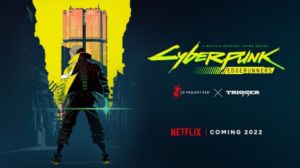 "Cyberpunk: Edgerunners" key visual.