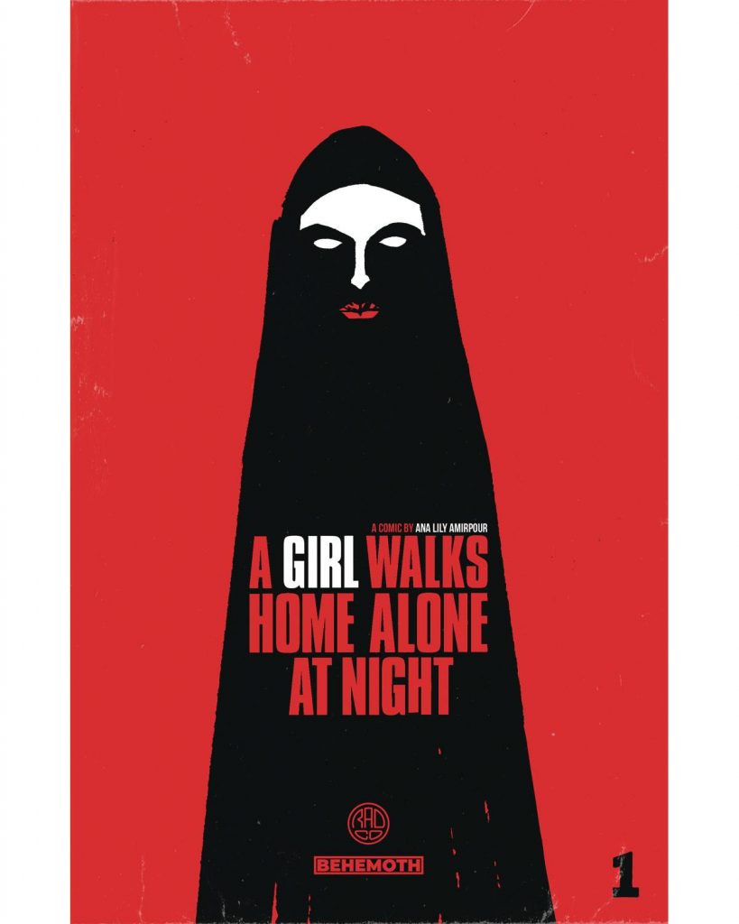 "A Girl Walks Home Alone at Night #1" cover art.