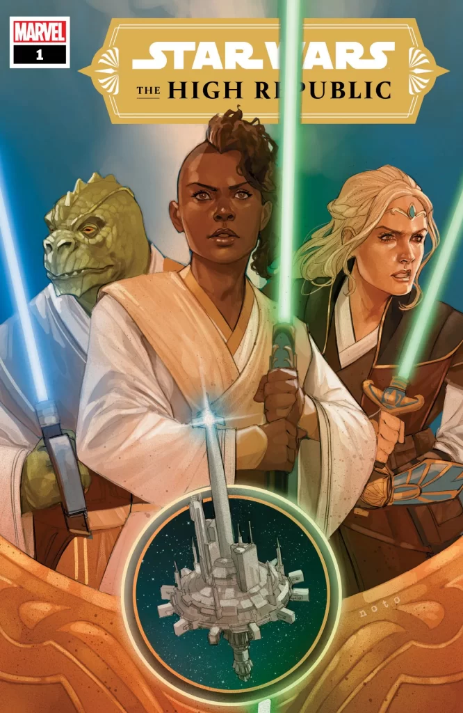 "Star Wars: The High Republic #1" cover art.