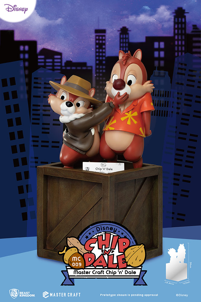 Chip N' Dale statue from Beast Kingdom