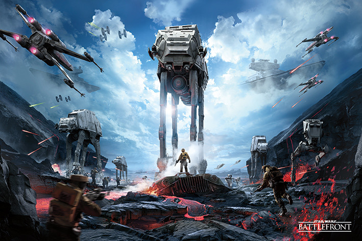 "Star Wars: Battlefront" cover art.