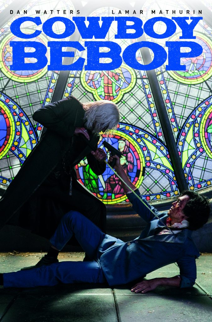 "Cowboy Bebop #3" variant cover A art by Netflix.