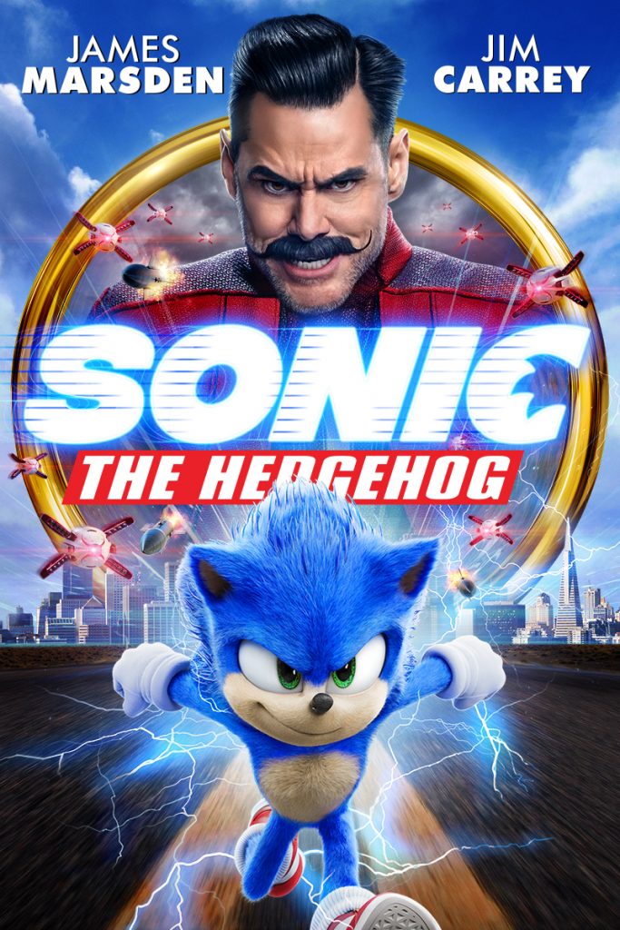 "Sonic the Hedgehog" poster.