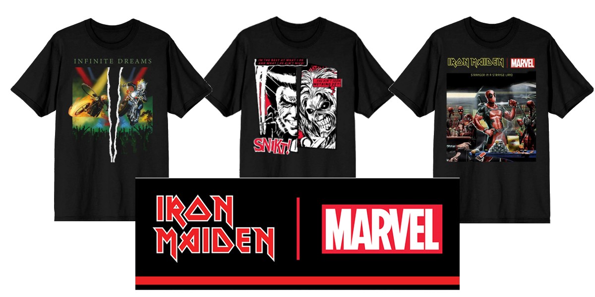Iron Maiden And Marvel Collab Puts Eddie With Deadpool, Wolverine, & More