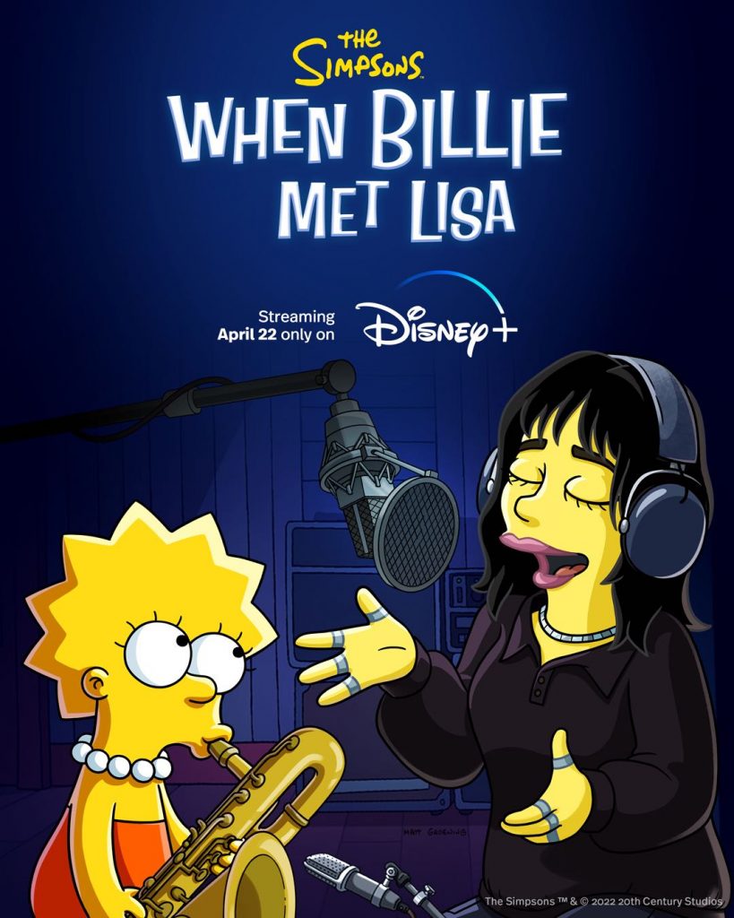 "When Billie Met Lisa" - The Simpsons Billie Eilish short