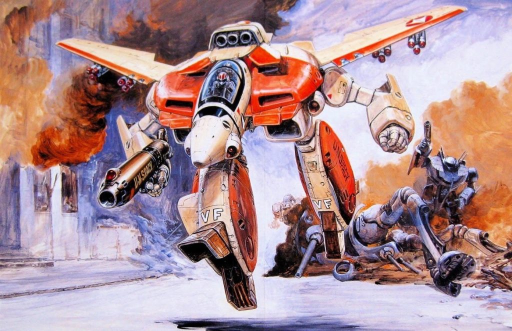 "Robotech: The Macross Saga" concept art.