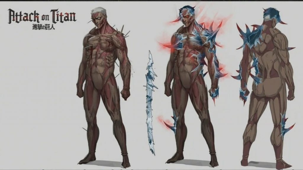 "Dead by Daylight" concept art showing The Oni as the Armored Titan.