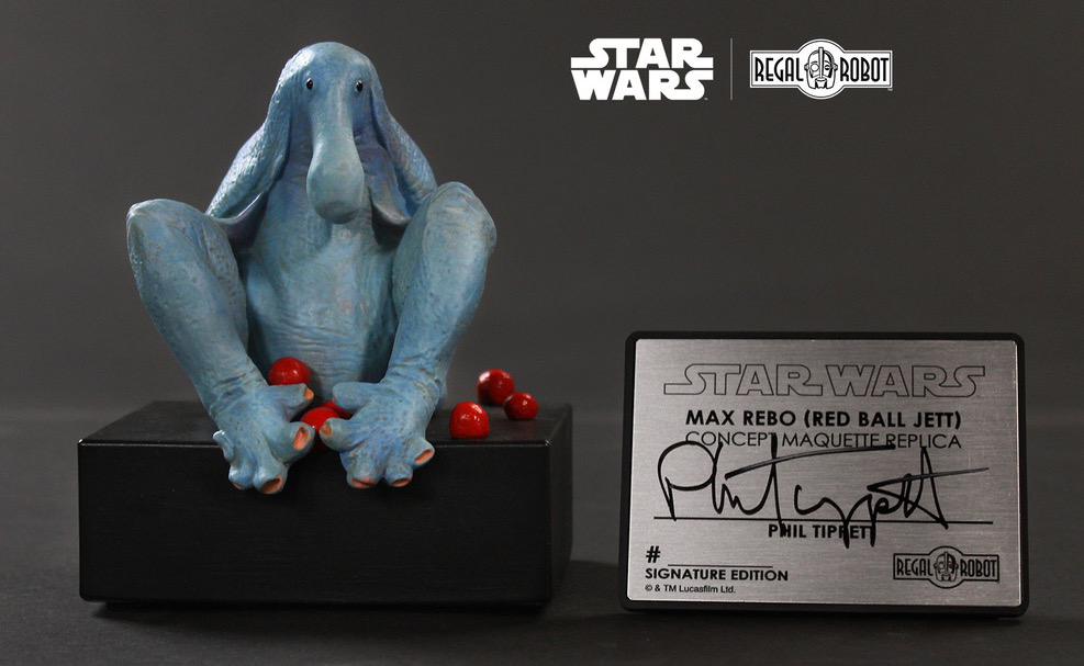 Max Rebo Concept Maquette Signature Edition Star Wars Celebration Exclusive From Regal Robot