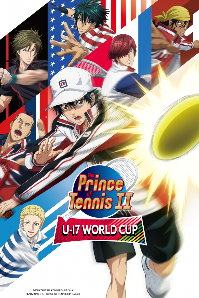 "The Prince of Tennis II: U-17 World Cup" key visual.