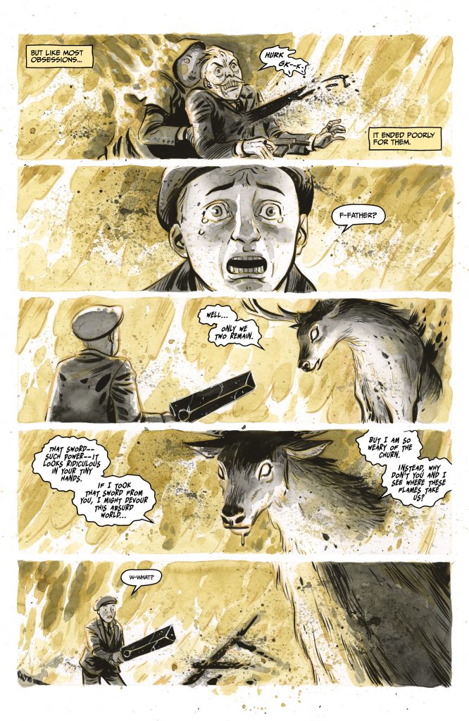 "Les chasseurs solitaires #1" page d'aperçu 4.