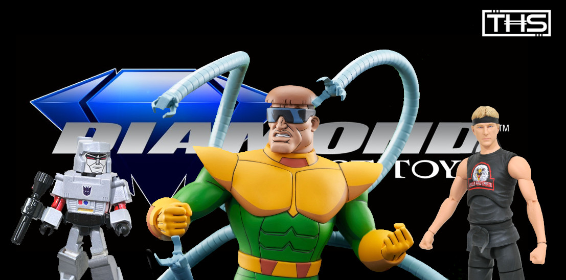 Cobra Kai, Doc Ock, and Transformers Hit Shelves In Comic Shops This Week From Diamond Select Toys.