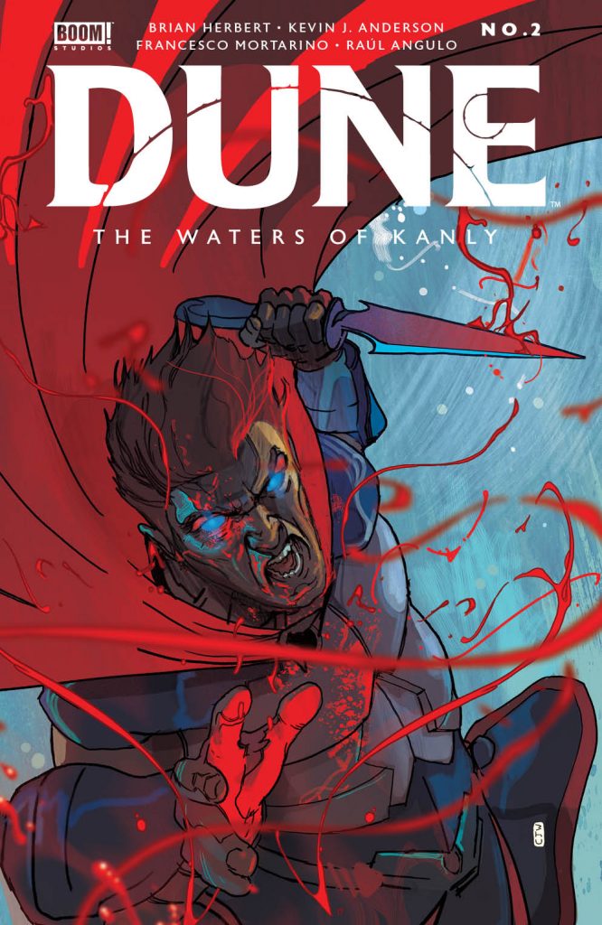 "Dune: The Waters of Kanly #2" main cover art by Christian Ward.