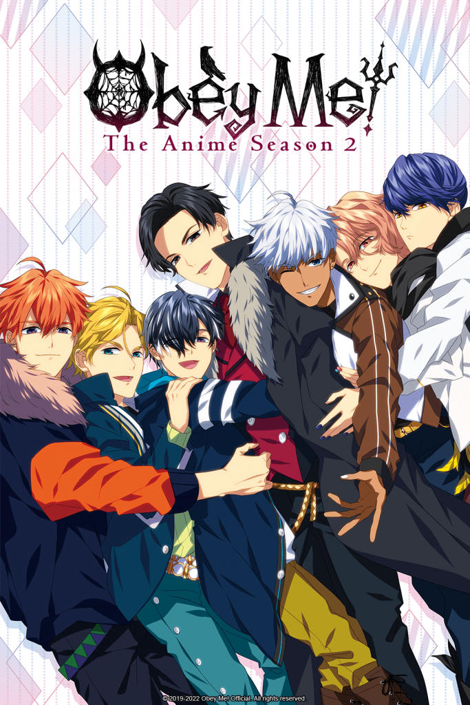 "Obey Me! The Anime Season 2" key visual.