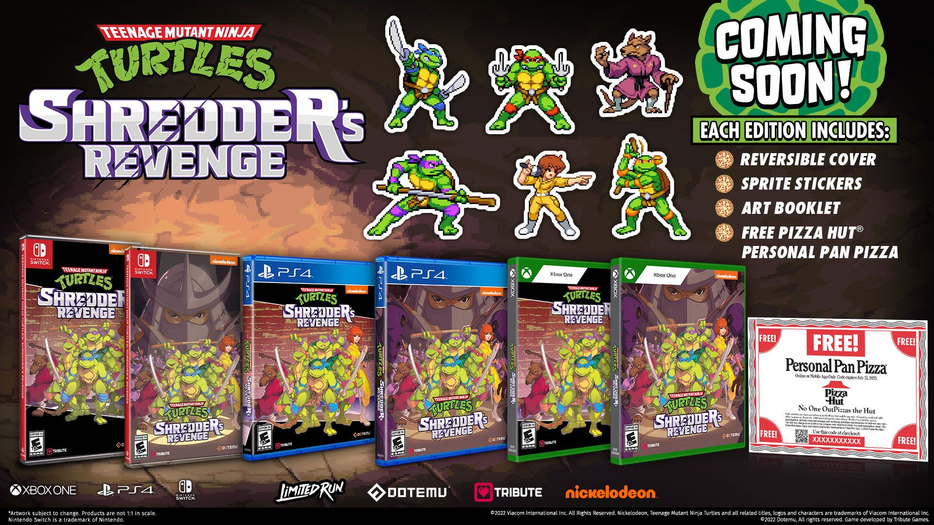 TMNT Shredder’s Revenge Collector’s Editions Coming Soon From Limited